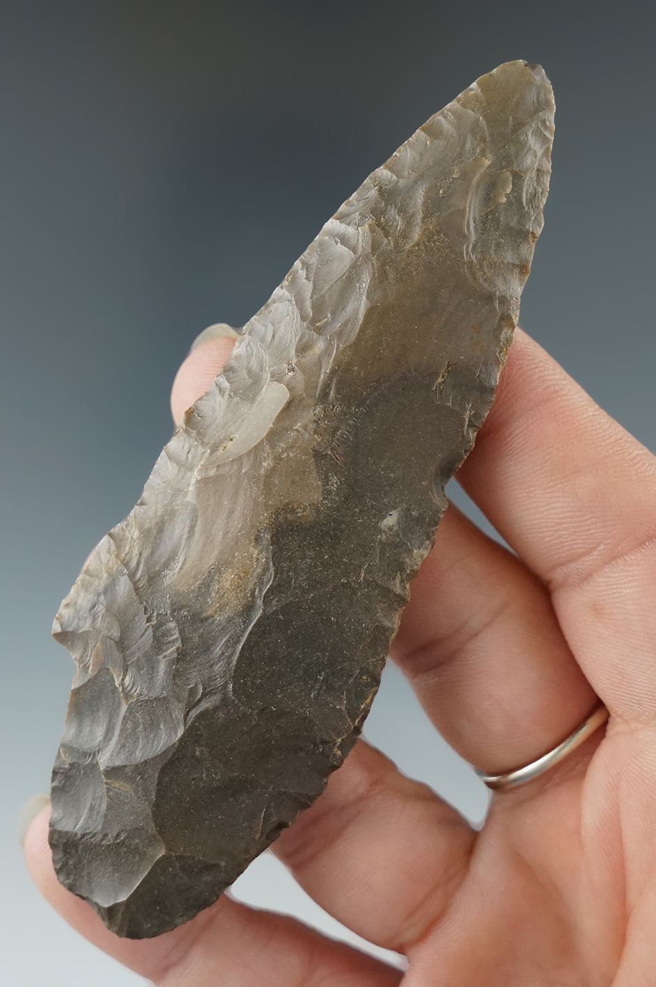 4 1/16" Adena found in Oklahoma.