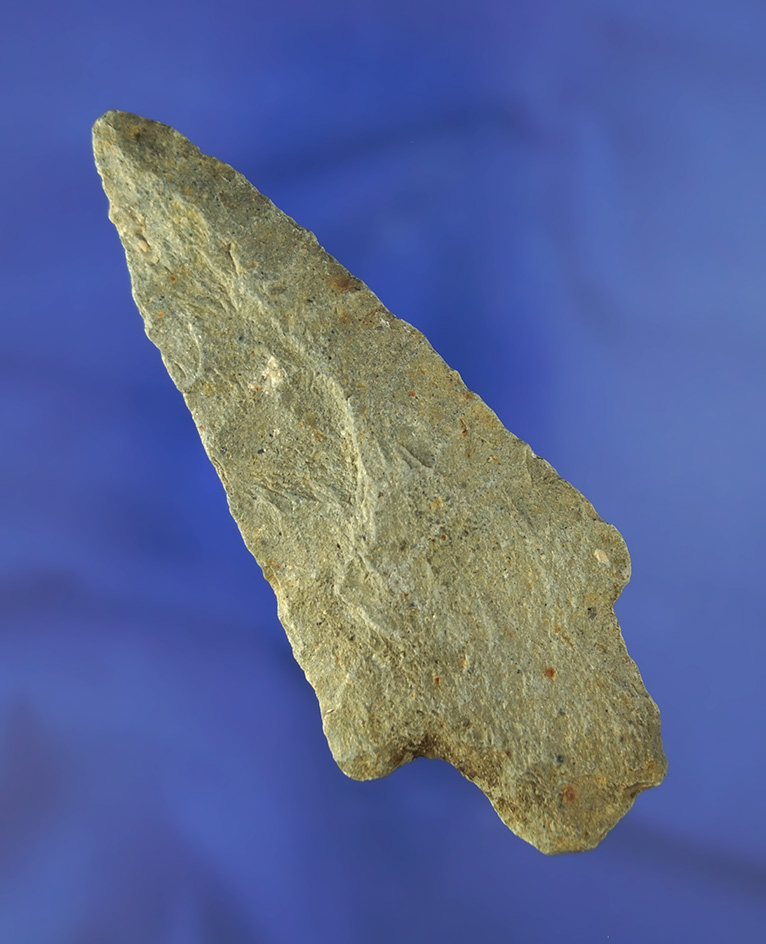 4" woodland Stemmed Knife found in Michigan.