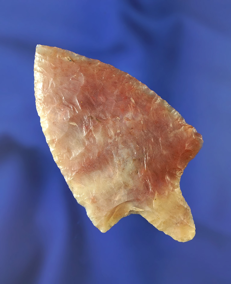 Nice! 3" Cypress Creek made from beautifully translucent heat-treated Agatized coral.