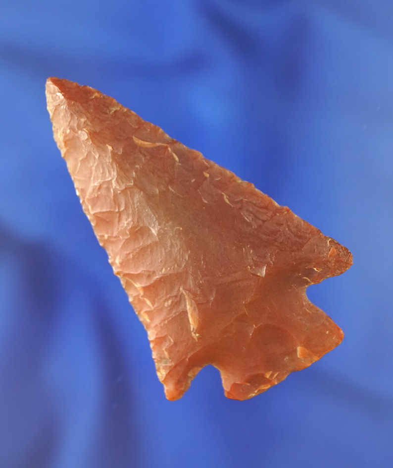 beautiful material on this 2 11/16"  Lafayette that is nicely translucent.   Florida. Pictured