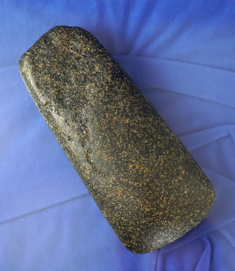 Beautifully polished 6 1/8" granite Celt found in Michigan.