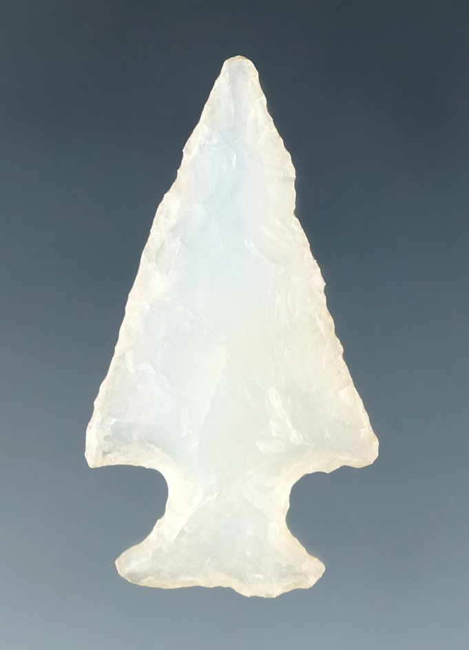 1 3/8" Rose Springs made from clear Agate, found in Nevada.