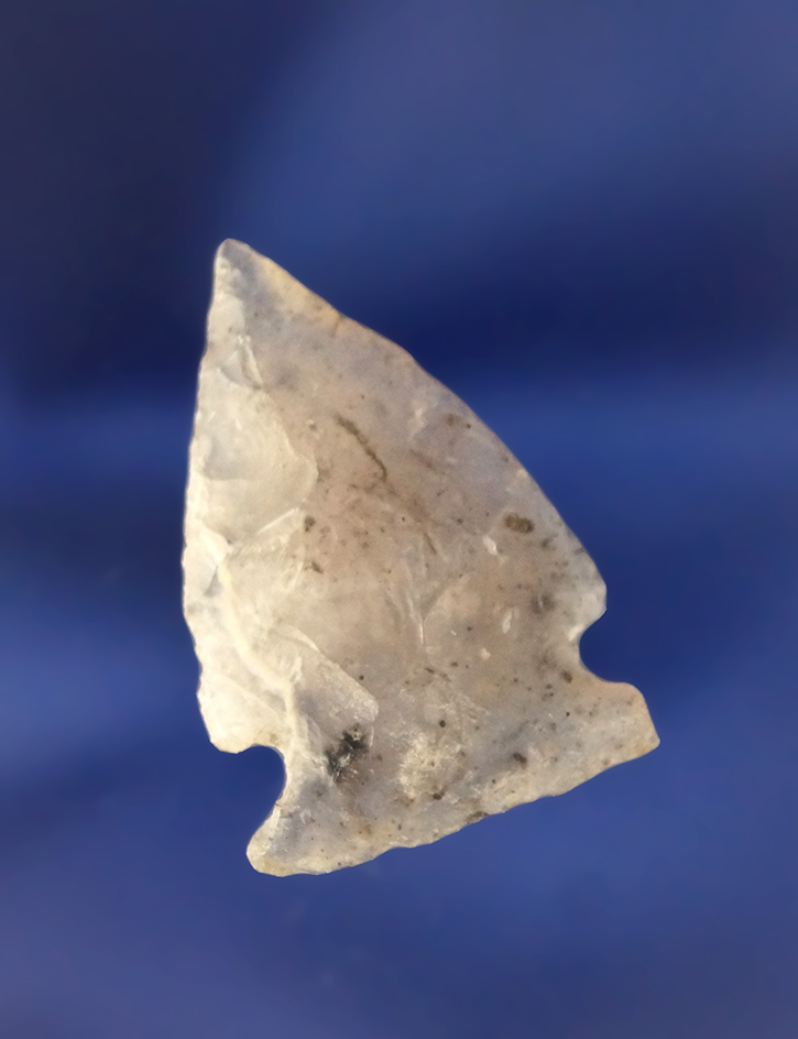 1 5/16" New Mexico Sidenotch Arrowhead made from Dendritic Agate.