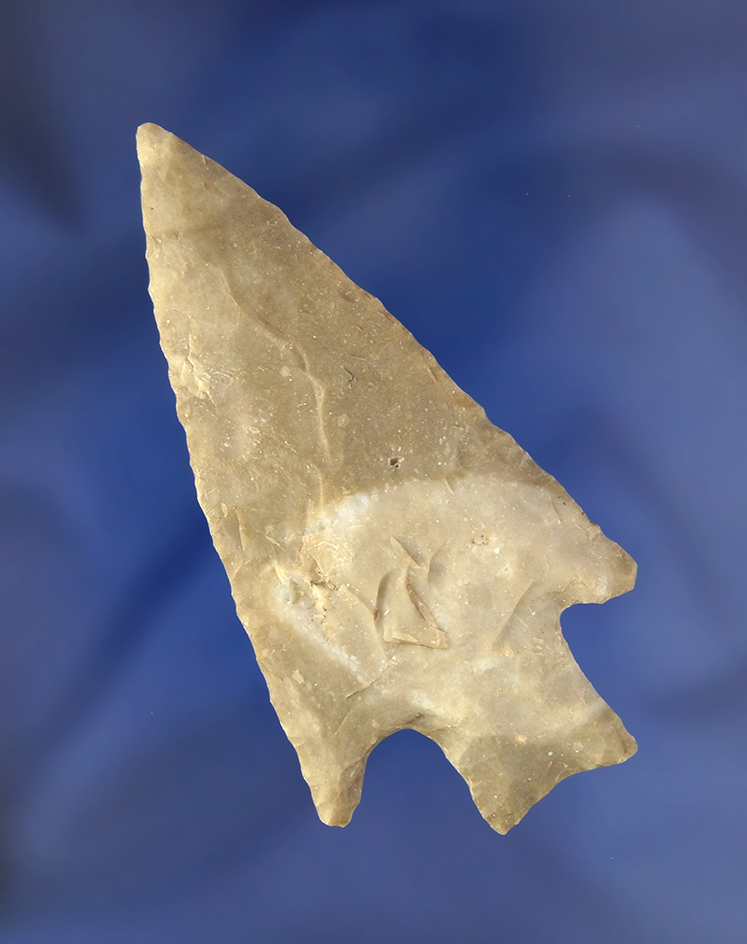 Very nicely flaked 3" Texas Arrowhead in very good condition.