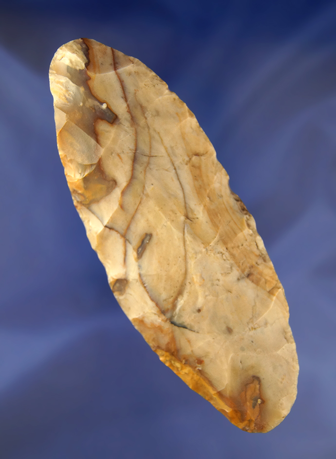 5" Cascade Knife made from beautiful Biggs Junction Picture Jasper found near the Columbia