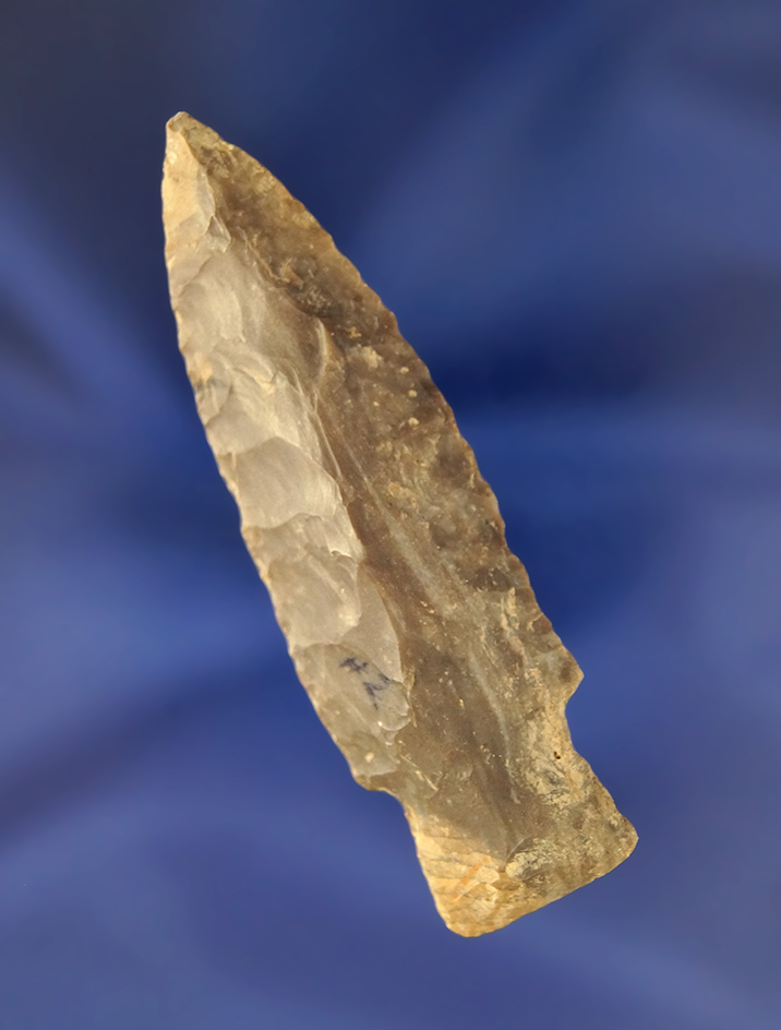 Well styled 2 15/16" Stemmed Point found in northern Alabama.