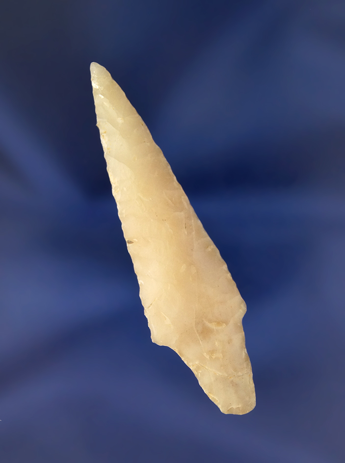 2 11/16" Novaculite Dart Point found in Arkansas.Very nicely flaked.