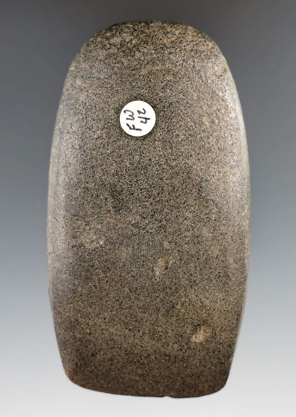 Excellent polish on this 3 1/2" Celt found in Leflore Co., Oklahoma.