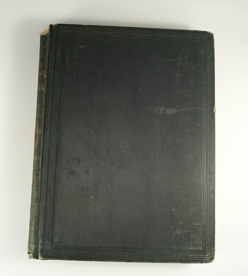 First edition "Ancient Monuments of the Mississippi Valley" written by Squier and Davis.