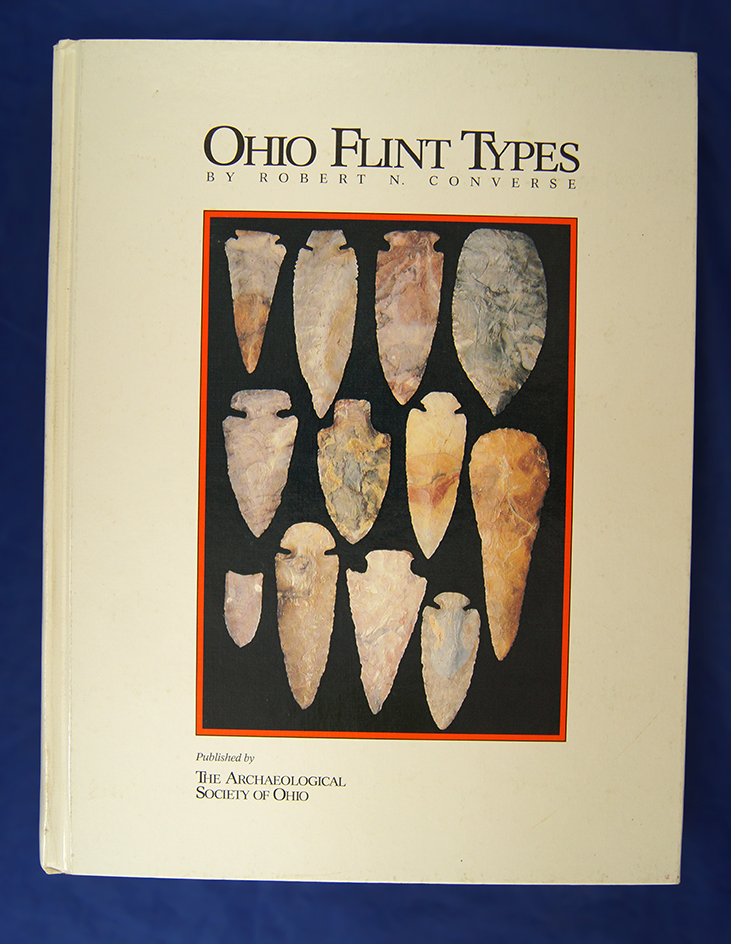 Book - Ohio Flint Types by Bob Converse.