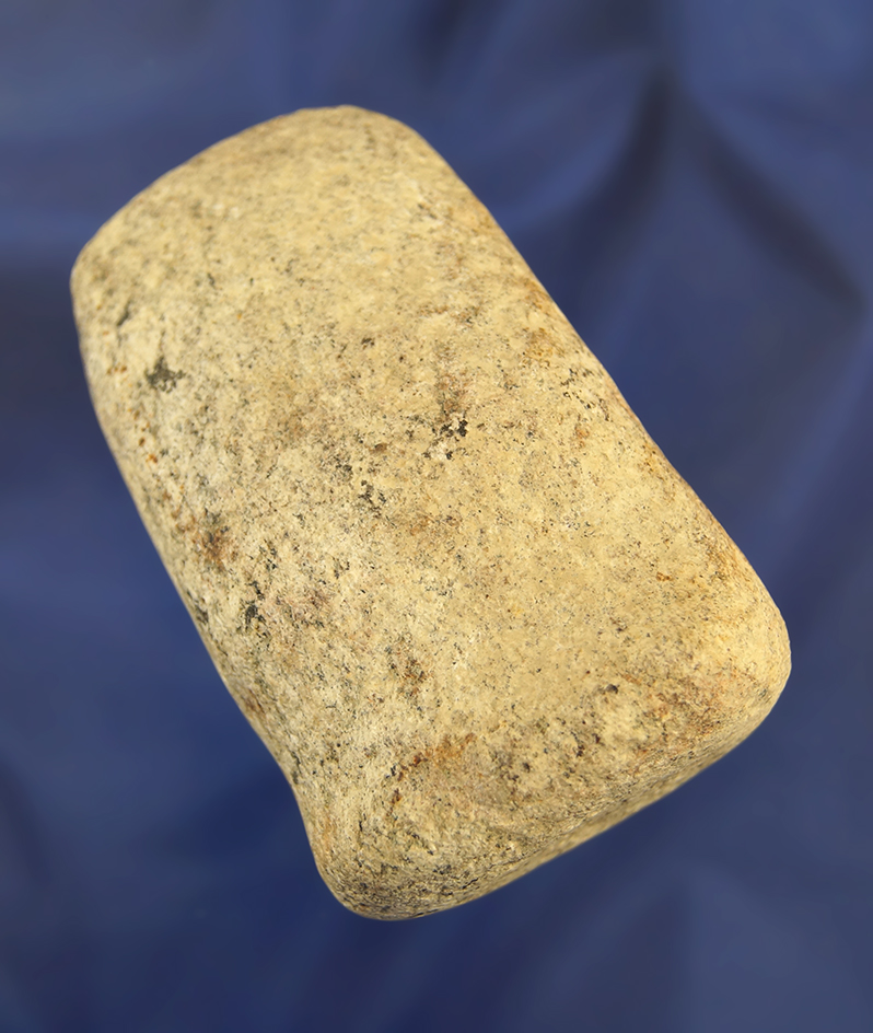 Classic Style 3 3/16" long 3/4 Grooved Hammerstone - Kurtz Family on their farm  Crawford Co., Ohio.