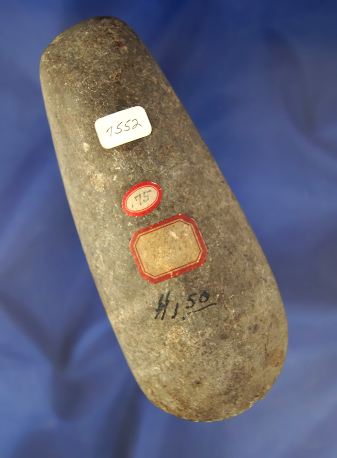 Well shaped and nicely patinated 5 1/4" Adze found in Summit County Ohio.