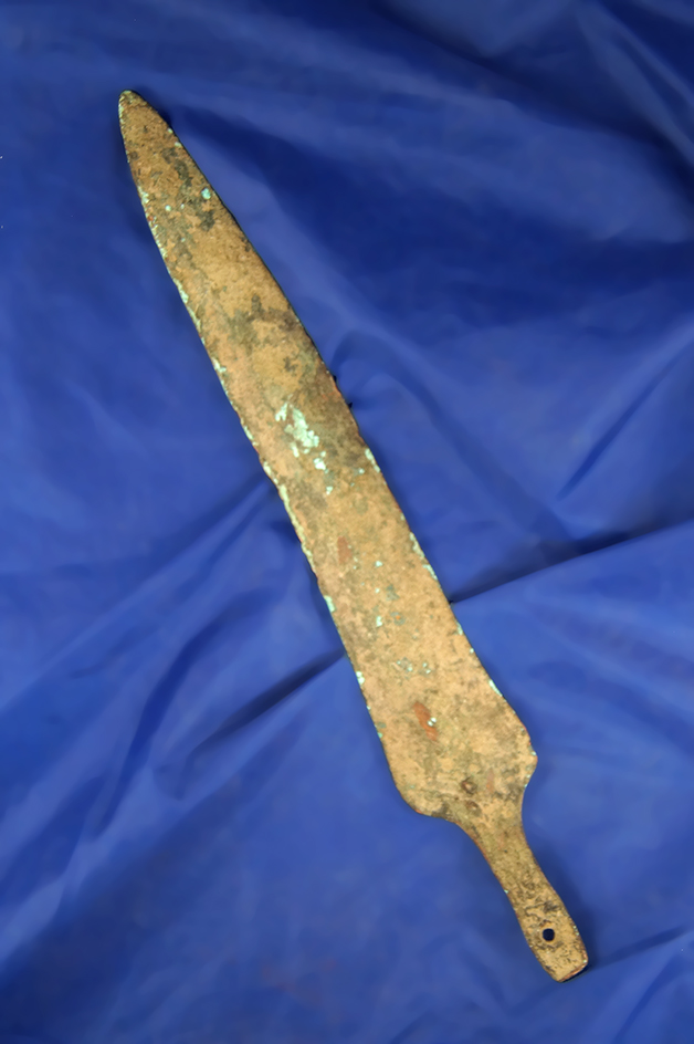 Large 9 13/16" Luristan Bronze Spear Point.