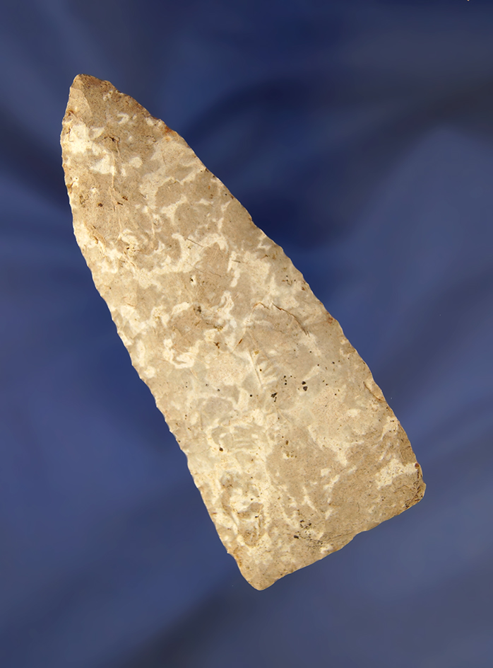 4 5/16" Stanfield Knife made from Fort Payne chert found in northern Alabama.