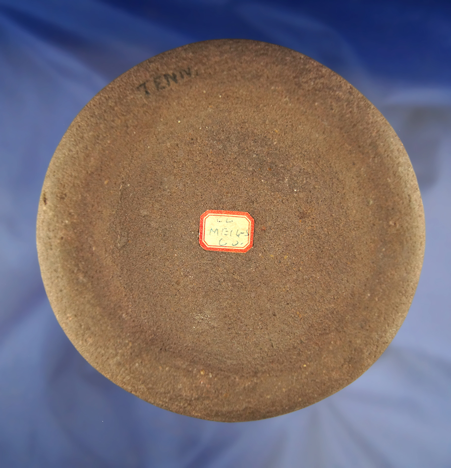 Large 5 1/16" Double Cupped Discoidal found in Meigs County Tennessee. Ex. Vietzen collection.