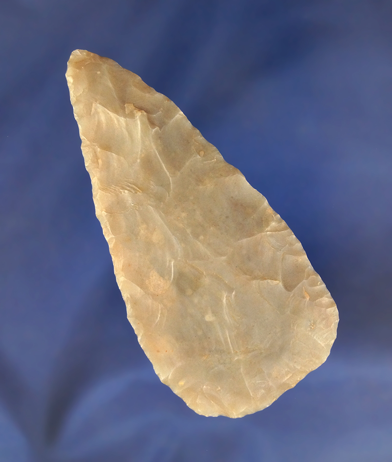 Well flaked 3 1/4" Covington Blade made from high quality material found in Texas.