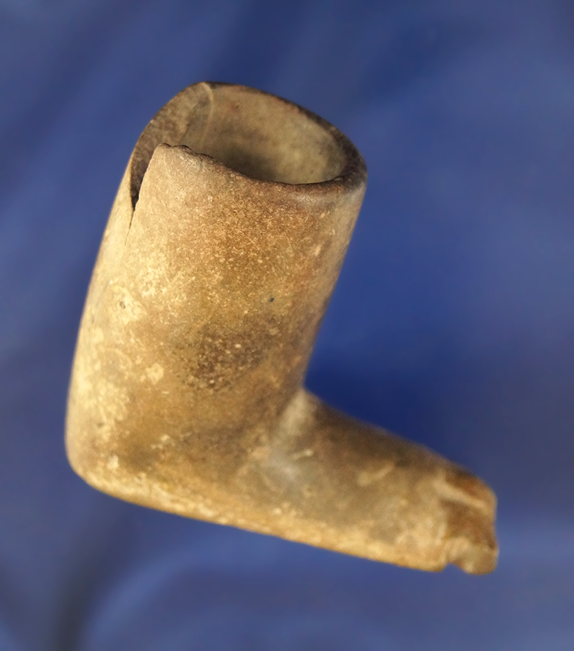 2 1/8" long Stone Pipe  found in Greenup Co., Kentucky.