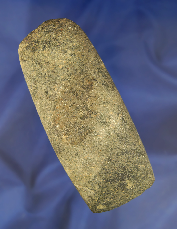 4 5/8" Hardstone Celt with an excellent bit found in Portage Co., Ohio.
