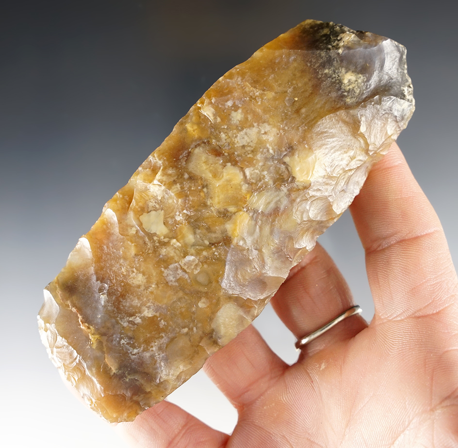 Nice 4 7/16" Rectangular Knife found around Stuttgart, Germany. 