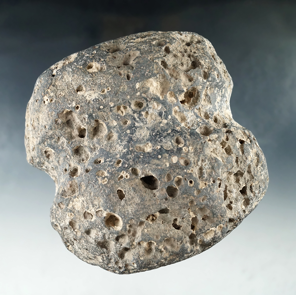 4" fully grooved lava stone Maul found in New Mexico.