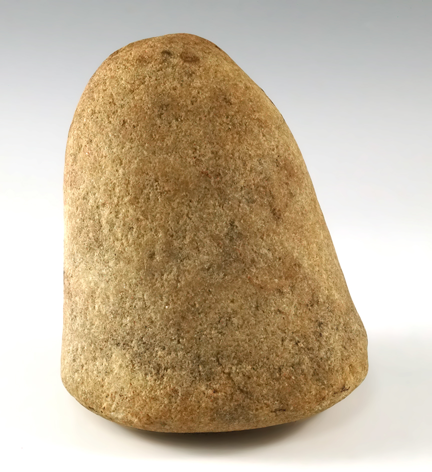 4 1/4" Quartzite Conical Pestle found in Franklin Co., Ohio in 1954 by J. Shatz.