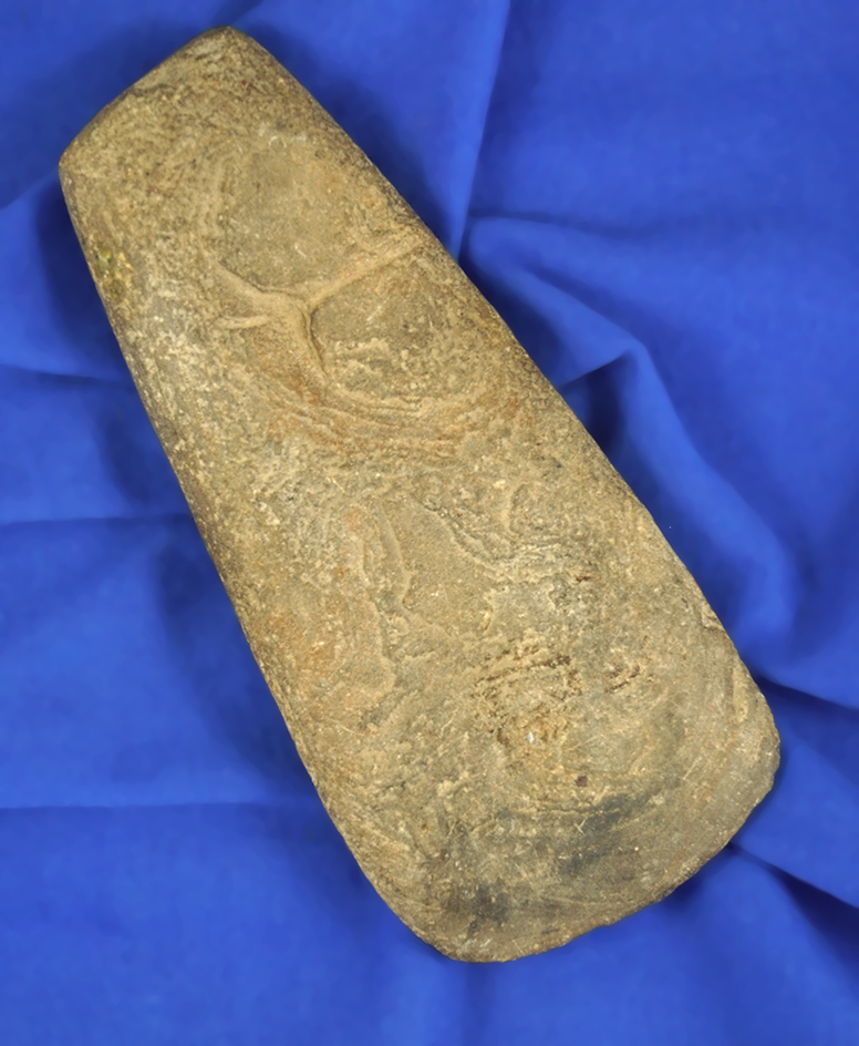 6 9/16" heavily patinated Celt found in Ohio.