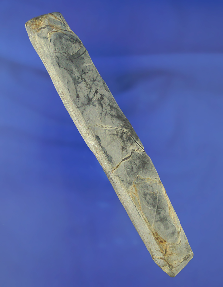 5 1/2" Bar Atlatl weight found in Flemington, New Jersey in 2007. Comes with a Bennett COA.