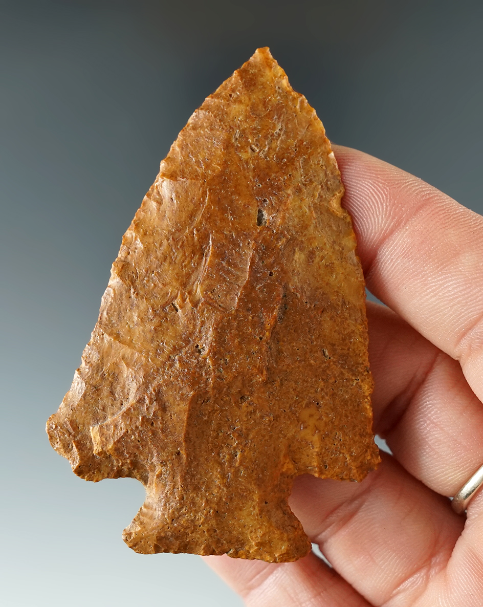 2 13/16" Rice Lobed found in Oklahoma.