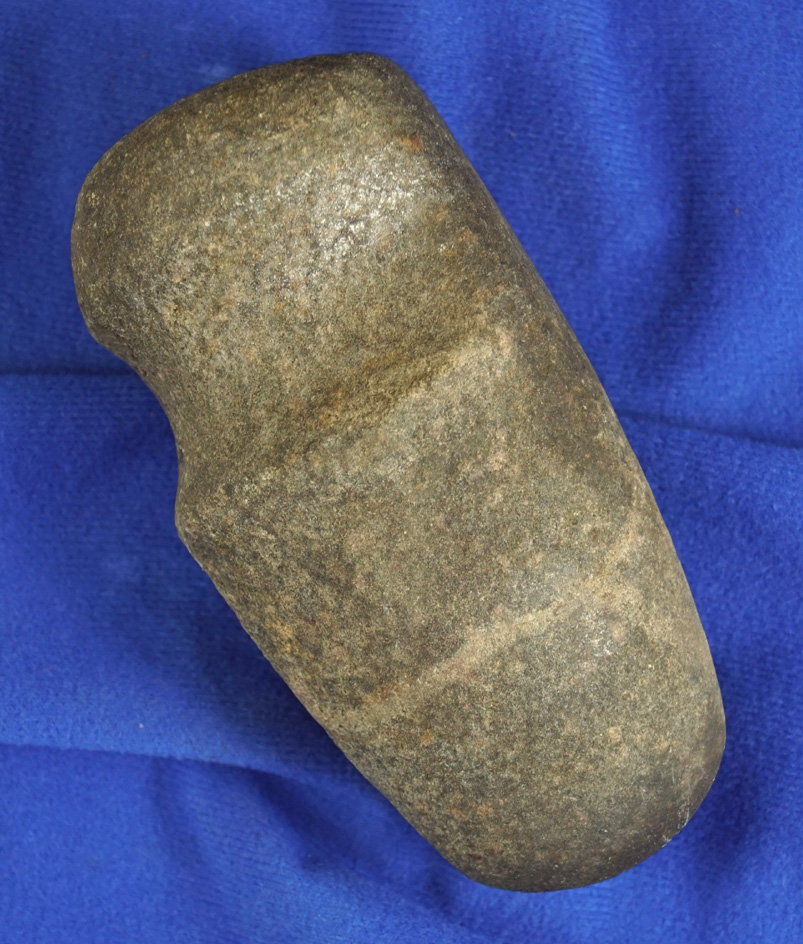 5 1/4" long well defined 3/4 grooved Axe in perfect condition found in southern Michigan.