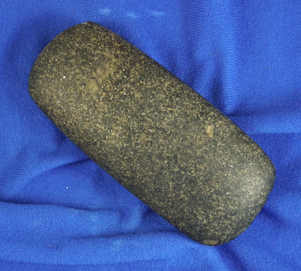 5" well styled and highly polished Celt found in north-central Illinois.