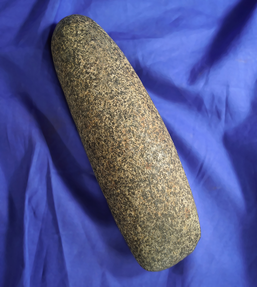 Nice! Large  7 5/8" Hump Back Adze.  Found in Michigan and collected prior to 1950