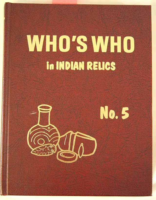 Who's Who in Indian Relics #5 in good condition.  First Edition, 1980.