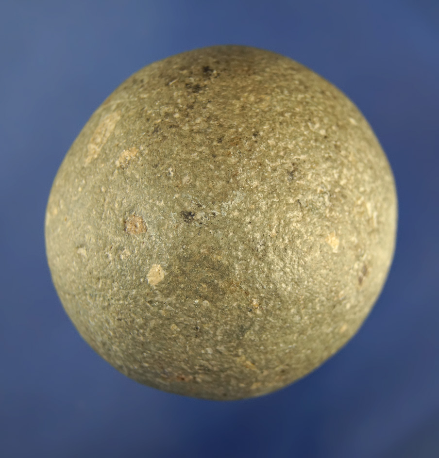 Large! 2 1/2" nicely polished and shaped Gamestone  found in Ohio.