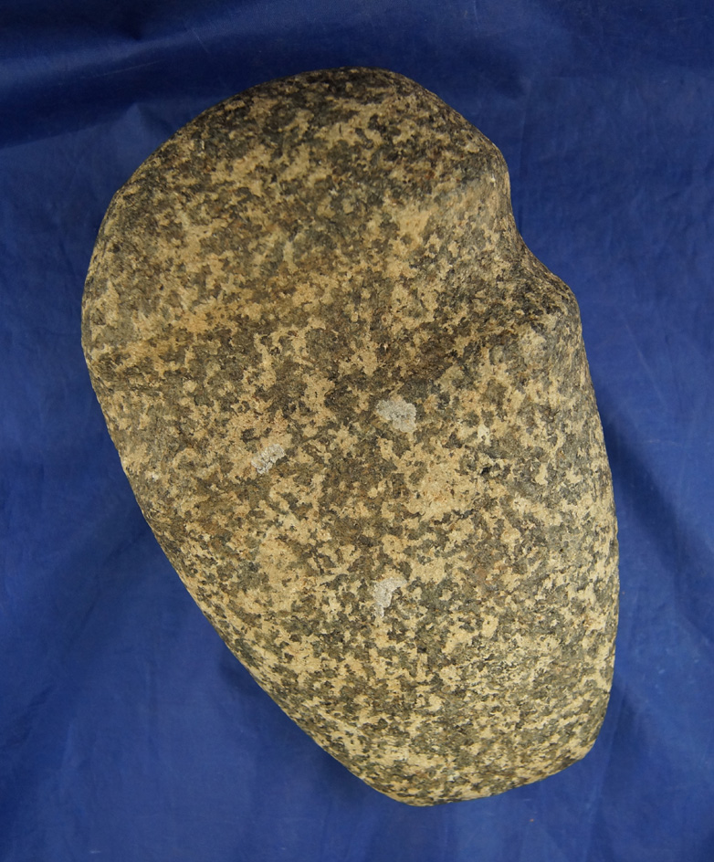 Very Large! 8" Long 3/4 Grooved Granite Axe found in Wayne Co., Indiana.