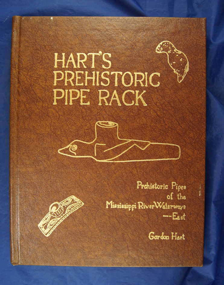 Hardcover Book: Hart's Pre-Historic Pipe Rack by Gordon Hart, in like new condition.