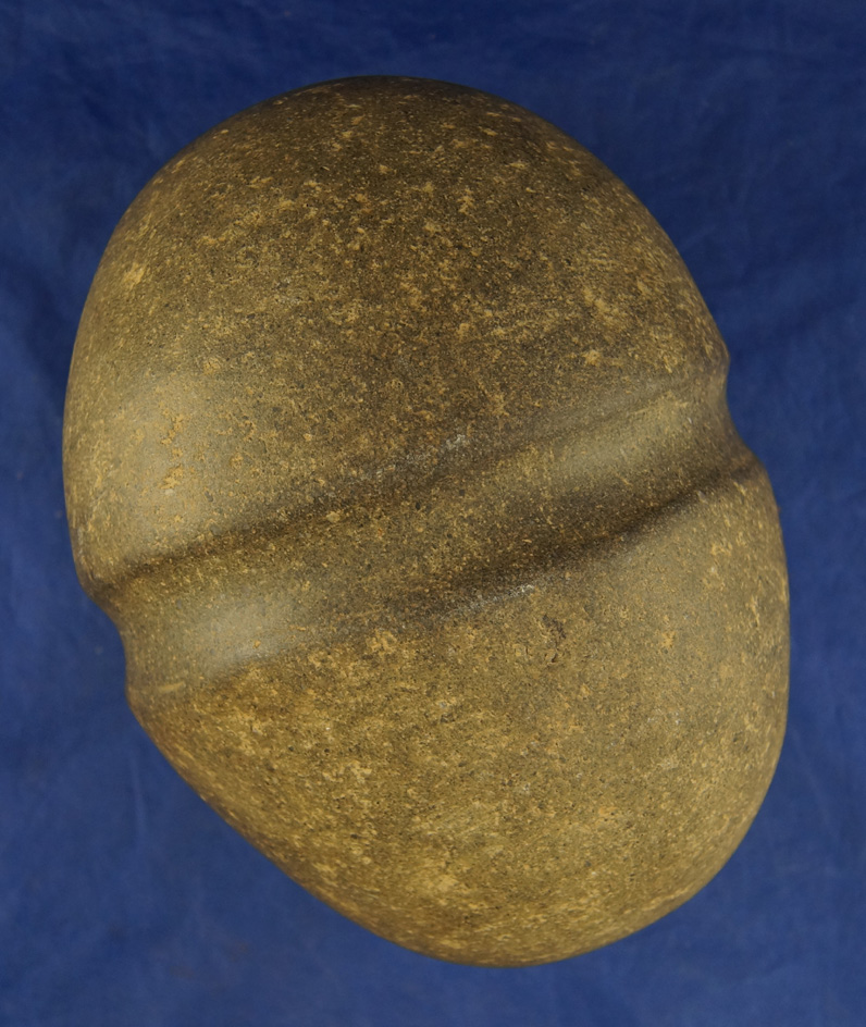 Huge and well polished 6 1/8" Fully Grooved Maul found in Hancock Co., Kentucky.