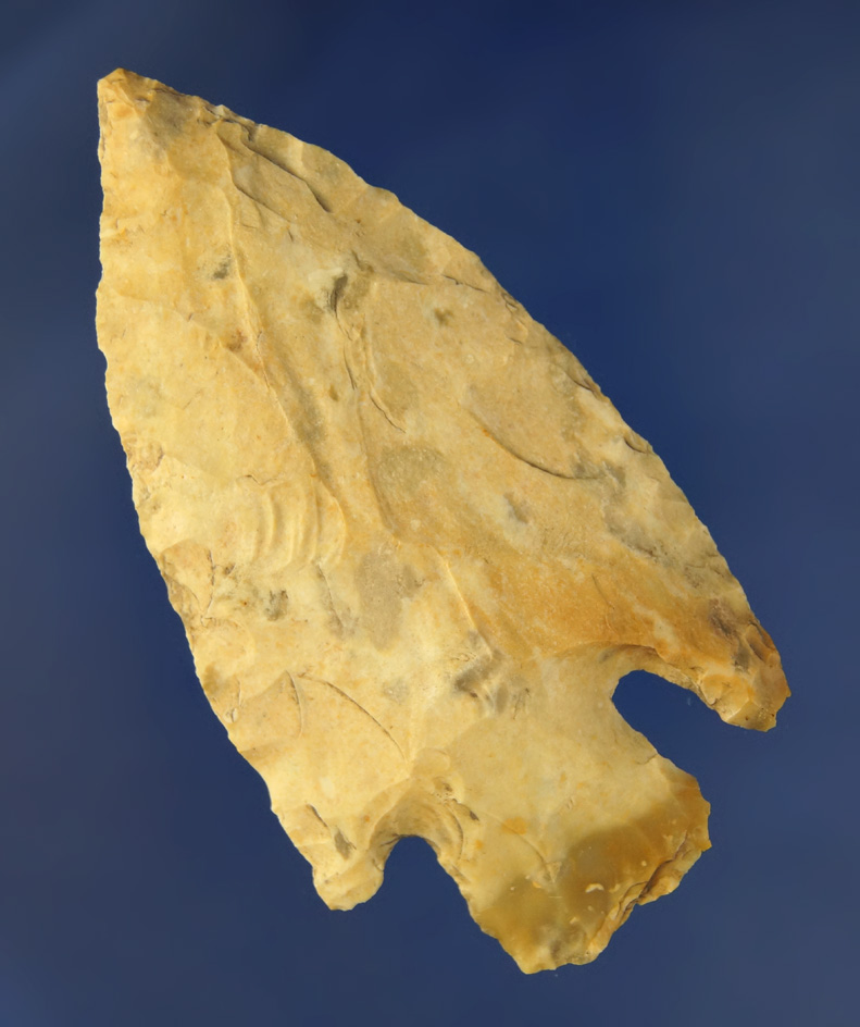 3 1/4" Basal Notch Knife found in Missouri