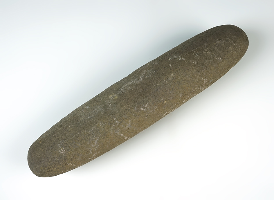 10 1/8" Roller Pestle found in the Eastern U.S.