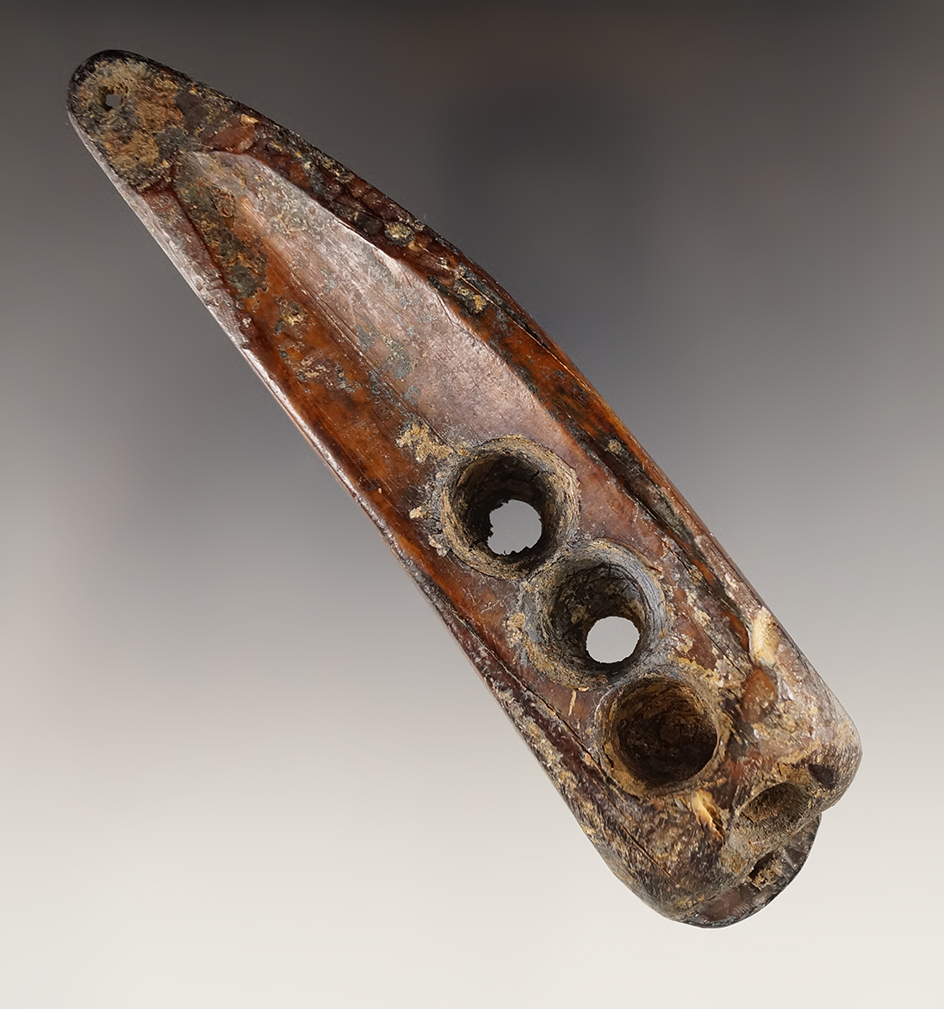 5 1/2" Ivory fire drill brace found in Alaska.