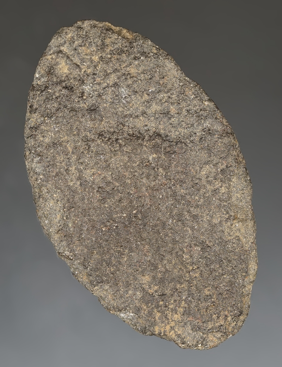 3" bi-pointed stone tool from the Carol collection found in southern Oregon.