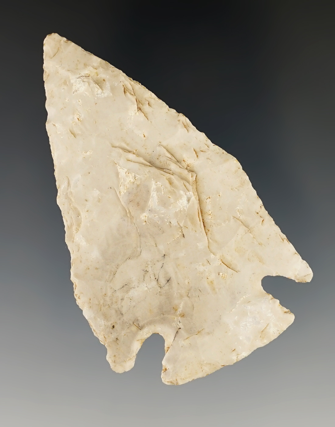 2 11/16" Afton Pentagonal found in northwest St. Clair County Missouri in 1938.