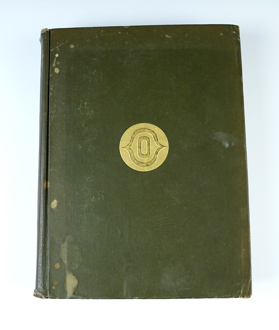 Hardcover book: "The Stone Age in North America", Vol. 1, 1910. By Warren K. Moorehead. A.M.