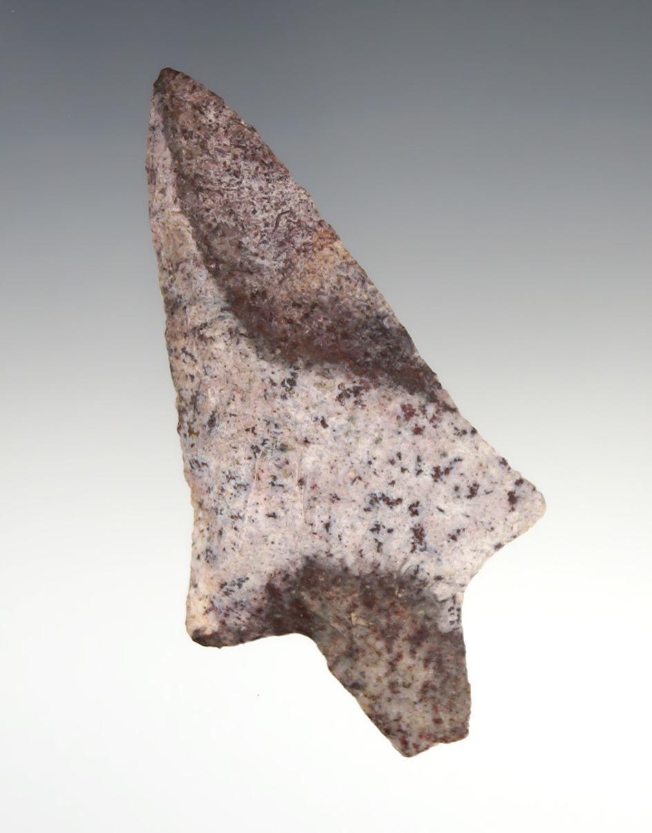 3 9/16" beautifully styled Dickson found in Pike Co., Missouri. Ex. Collard, Fraser.  Jackson COA.