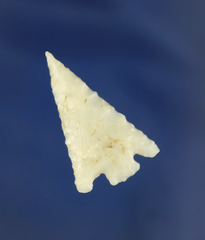 1 5/16" well flaked Columbia Plateau found near the Columbia River, Washington.