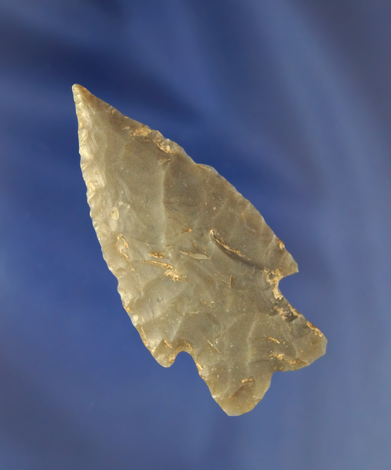 2 9/16" well patinated Texas  Arrowhead in nice condition with a good tip.