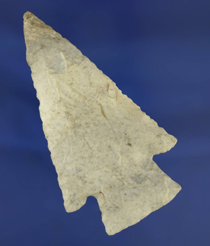 3 3/8" Hopewell Knife found in Illinois.