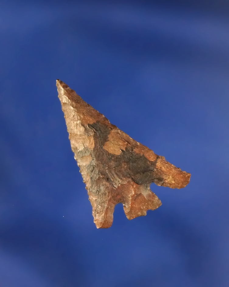 1 1/16" Columbia Plateau split stem made from multicolored Jasper found near the Columbia River.