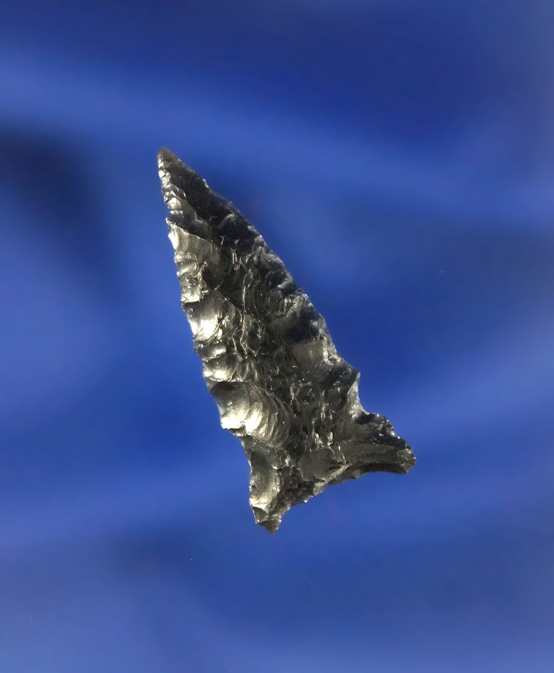 1 1/8" cold Springs made from Obsidian, found in Oregon.