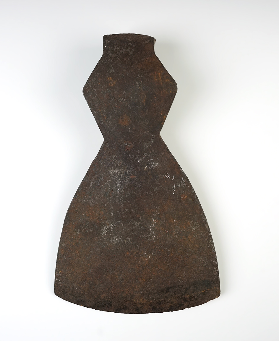 Large 10 3/4" Mast Axe marked "WW Bryan".