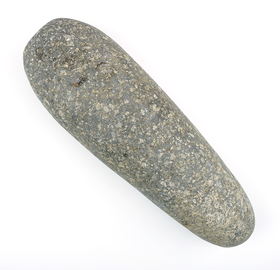 Large 8 3/8" Hardstone Pestle found in Klickitat Co., Washington around The Dalles. Good polish.